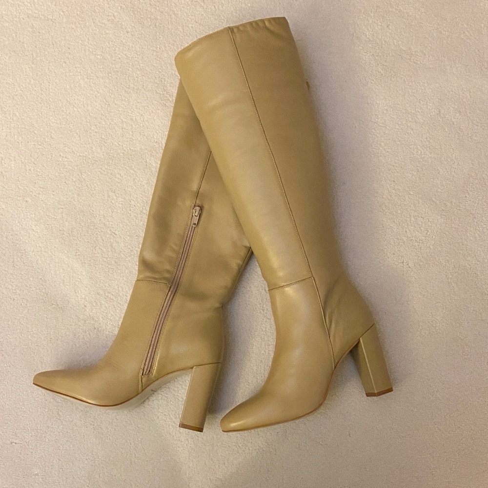 Red Dress Boutique Tan Heeled Boots